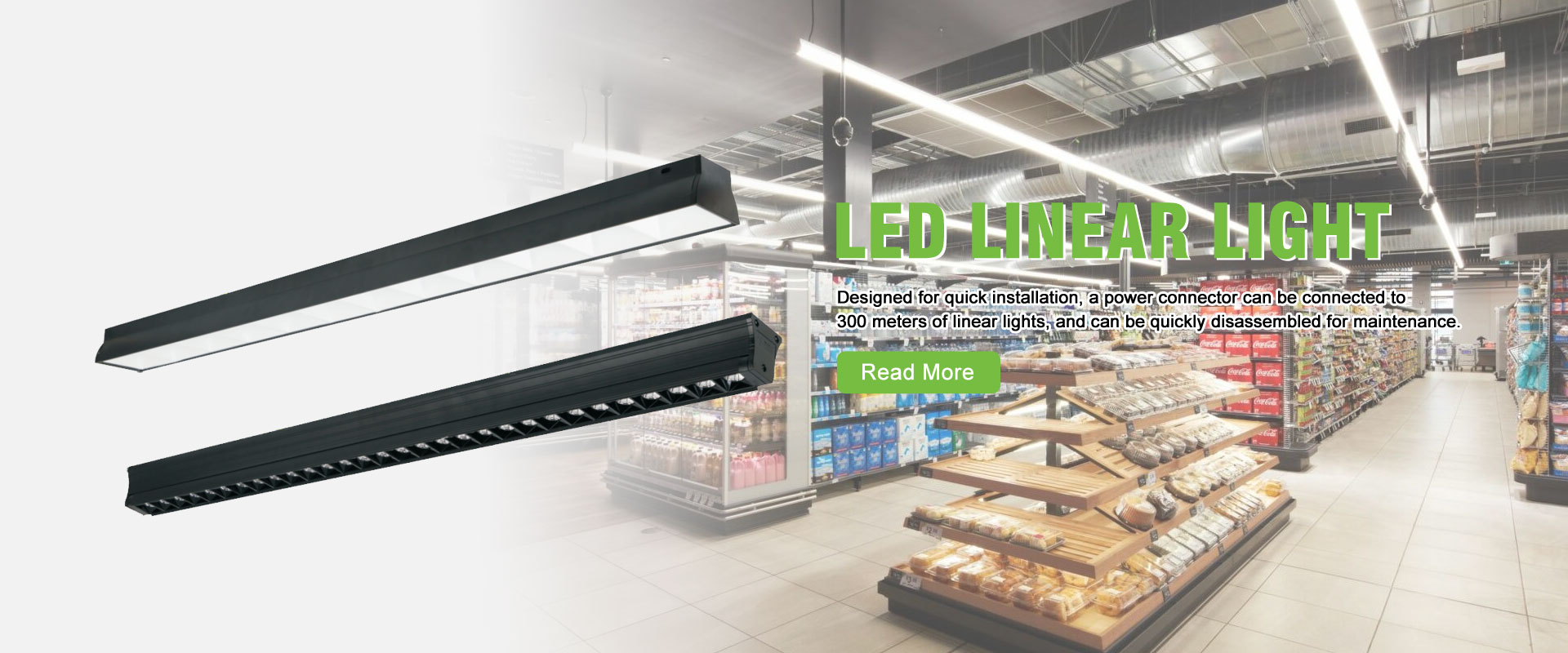 Lineaarisen LED-valon valmistaja